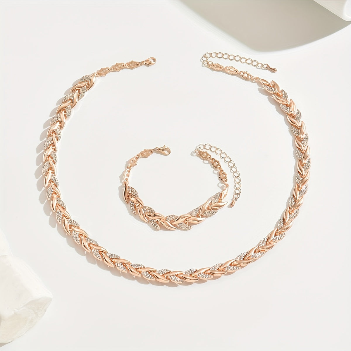 Verónica | Parure de Strass y Cristal