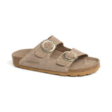Sandalia Bari Glam Beige Arena para Mujer Babunkers by Billowy