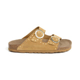 Sandalia Bari Glam Amarillo Miel para Mujer Babunkers de Billowy