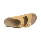 Sandalia Bari Glam Amarillo Miel para Mujer Babunkers de Billowy