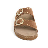 Sandalia Bari Glam de Cuero para Mujer Babunkers by Billowy