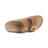 Sandalia Bari Glam de Cuero para Mujer Babunkers by Billowy