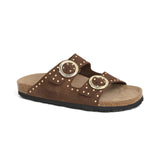 Sandalia Bari Glam Castaña Marrón para Mujer Babunkers de Billowy