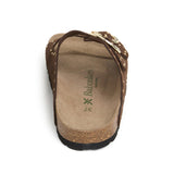 Sandalia Bari Glam Castaña Marrón para Mujer Babunkers de Billowy