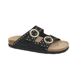 Sandalia Bari Glam negra para mujer Babunkers by Billowy
