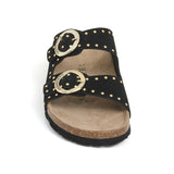 Sandalia Bari Glam negra para mujer Babunkers by Billowy