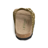 Sandalia de mujer Bari Glam en color caqui, Babunkers by Billowy