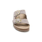 Sandalia Bari Glam topo marrón para mujer Babunkers de Billowy