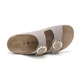 Sandalia Bari Glam topo marrón para mujer Babunkers de Billowy