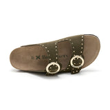Sandalia Bari Glam Verde Oliva para Mujer Babunkers by Billowy