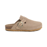 Zueco Palermo Glam Arena Beige Mujer