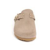 Zueco Palermo Glam Arena Beige Mujer