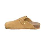 Zueco Palermo Glam Miel Amarillo Mujer