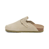 Zueco Palermo Glam Ecru Kaki Mujer