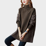 Sarah | Oversize Turtleneck Jersey