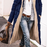 Amelia | Elegante abrigo reversible para mujer