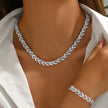 Verónica | Parure de Strass y Cristal