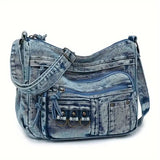Jenna | Denim Shoulder Bag