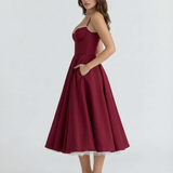 Selene | Flowy midi skirt