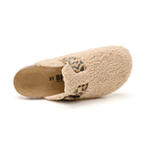 Zueco Beige Mujer