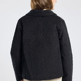Alexandra | Quilted cotton velour jacket