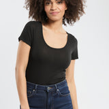 Encarnación | Camiseta lisa - Lyocell y algodón