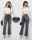 Olga Pantalón recto con faja integrada vista lateral