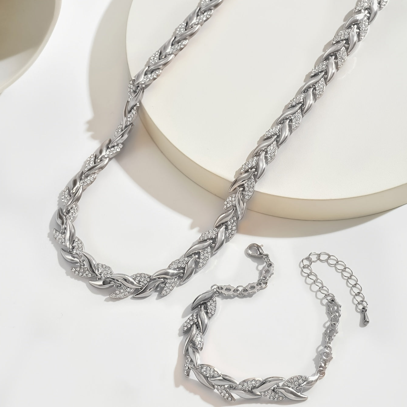 Verónica | Parure de Strass y Cristal