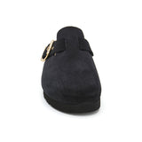 Zueco Dallas Plataforma Negro Mujer