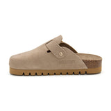 Zueco Dallas Plataforma Arena Beige Mujer