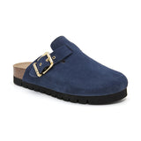 Zueco Dallas Plataforma Oceano Azul Mujer