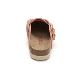 Zueco Dallas Plataforma Taupe Marron Mujer