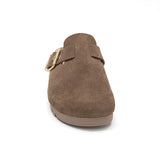 Zueco Dallas Plataforma Cacao Marron Mujer