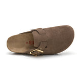 Zueco Dallas Plataforma Cacao Marron Mujer