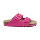 Sandalia Malibú fucsia para mujer