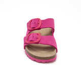 Sandalia Malibú fucsia para mujer