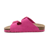 Sandalia Malibú fucsia para mujer