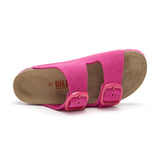 Sandalia Malibú fucsia para mujer