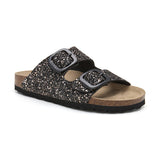 Sandalia Malibú Cobre/Negro para Mujer