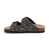 Sandalia Malibú Cobre/Negro para Mujer