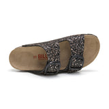 Sandalia Malibú Cobre/Negro para Mujer