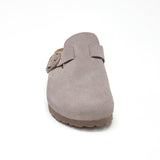 Zueco Dallas Taupe Marron Mujer