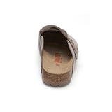 Zueco Dallas Taupe Marron Mujer