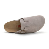 Zueco Dallas Taupe Marron Mujer