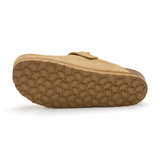 Zueco Dallas Miel Cuero Mujer