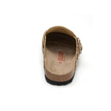Zueco Dallas Leopardo Marron Mujer
