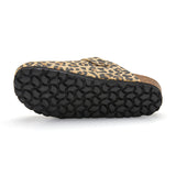 Zueco Dallas Leopardo Marron Mujer