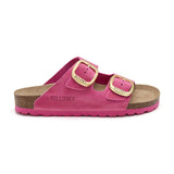 Sandalia Malibú Natural Magenta Fucsia para Mujer