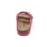 Sandalia Malibú Natural Magenta Fucsia para Mujer