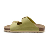 Sandalia Malibú Natural Verde para Mujer